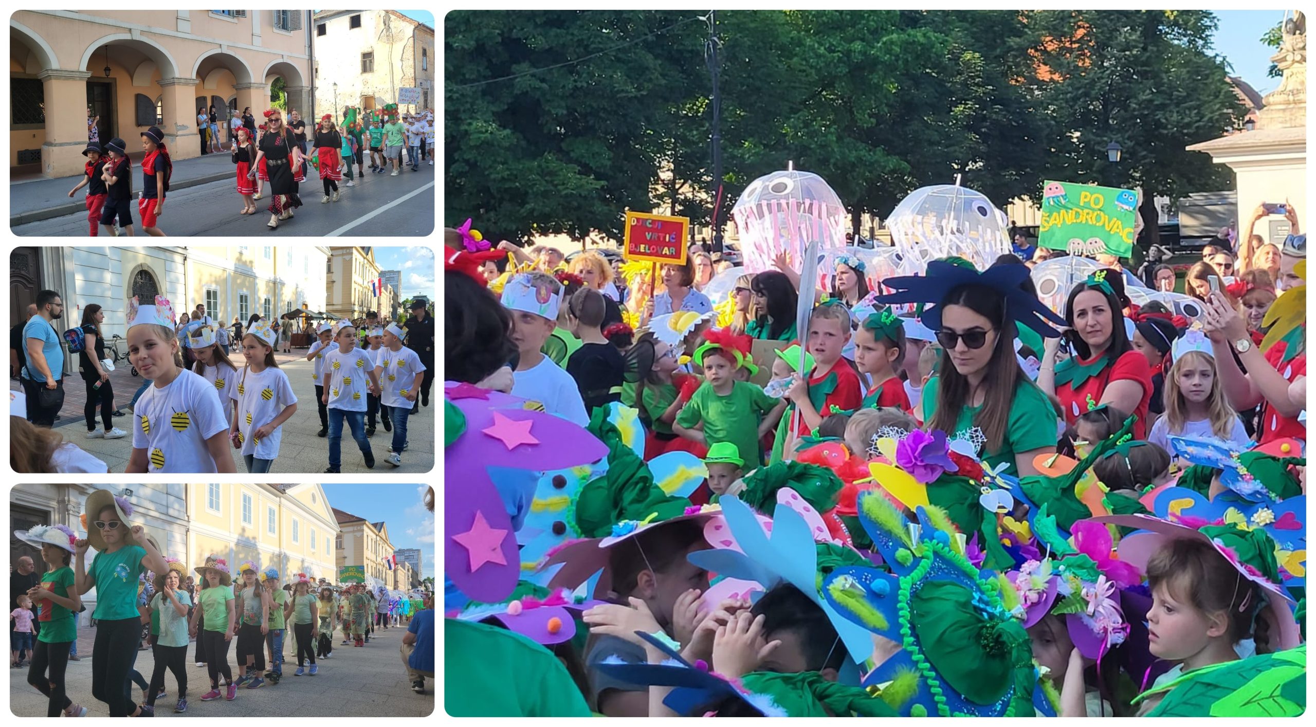 [FOTO I VIDEO] Središte Bjelovara okupirali bumbari, pčele, cvjetići, bubamare i druga čarobna bića!