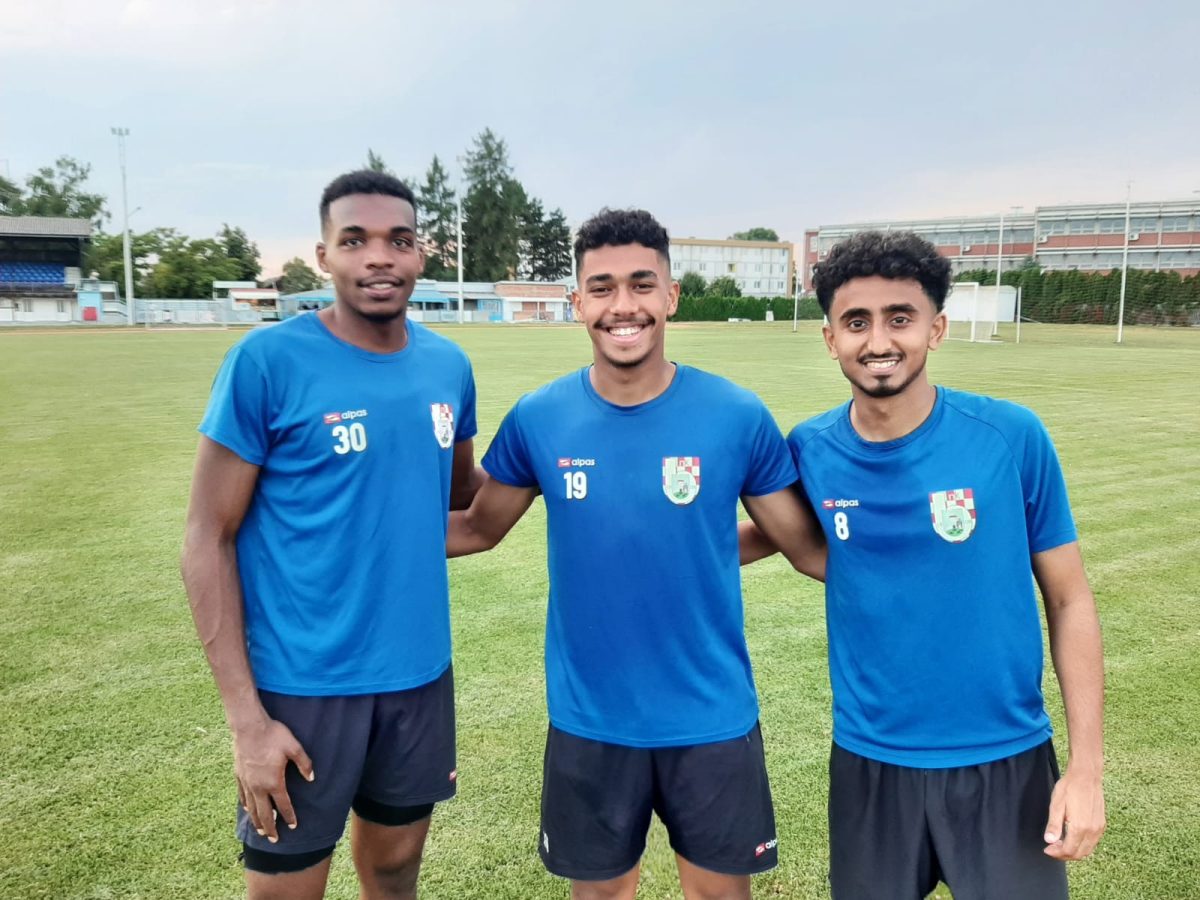 Tri nogometaša iz S. Arabije u NK Bjelovar: 'Uživamo u ugodnoj klimi i simpatičnom gradu'
