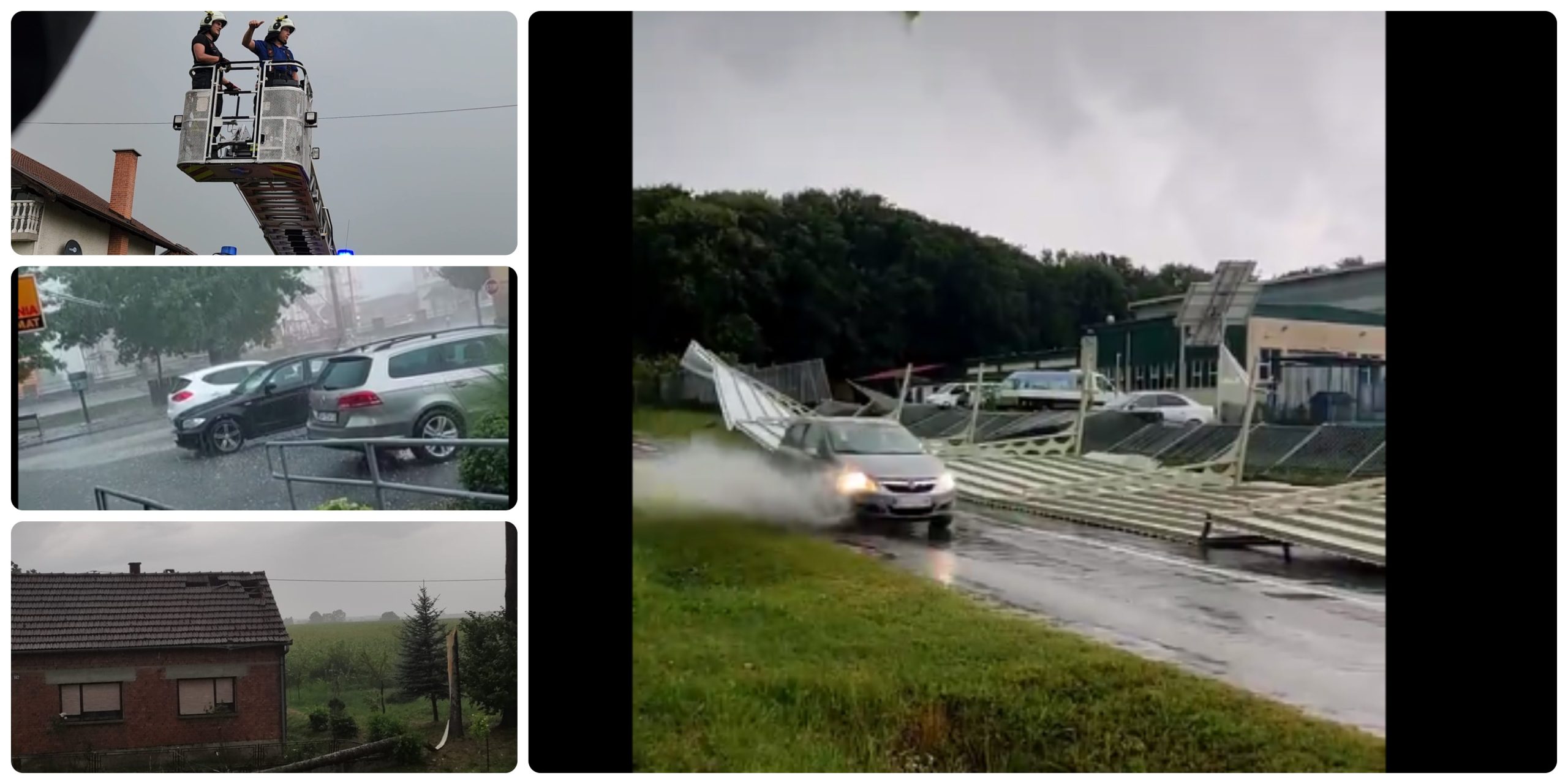 [FOTO] Oluja protutnjala kroz Bjelovarsko-bilogorsku županiju, šteta je opet velika