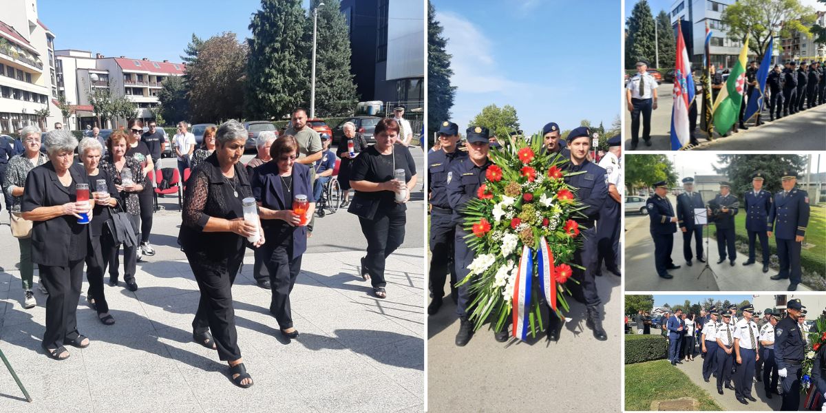 [FOTO] Hvala im! Svečana komemoracija za poginule i nestale redarstvenike PU bjelovarsko-bilogorske