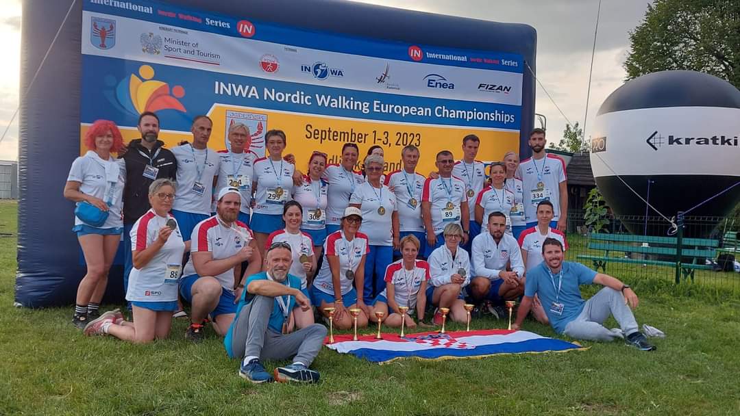 Bjelovarčani sudjelovali na Europskom prvenstvu u nordijskom hodanju