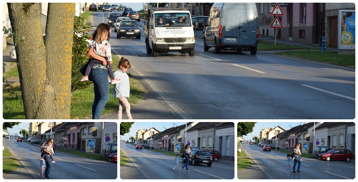 Policija potvrdila: Školarci smiju pretrčavati cestu u Nazorovoj, iako tu dnevno prođe 16.750 vozila