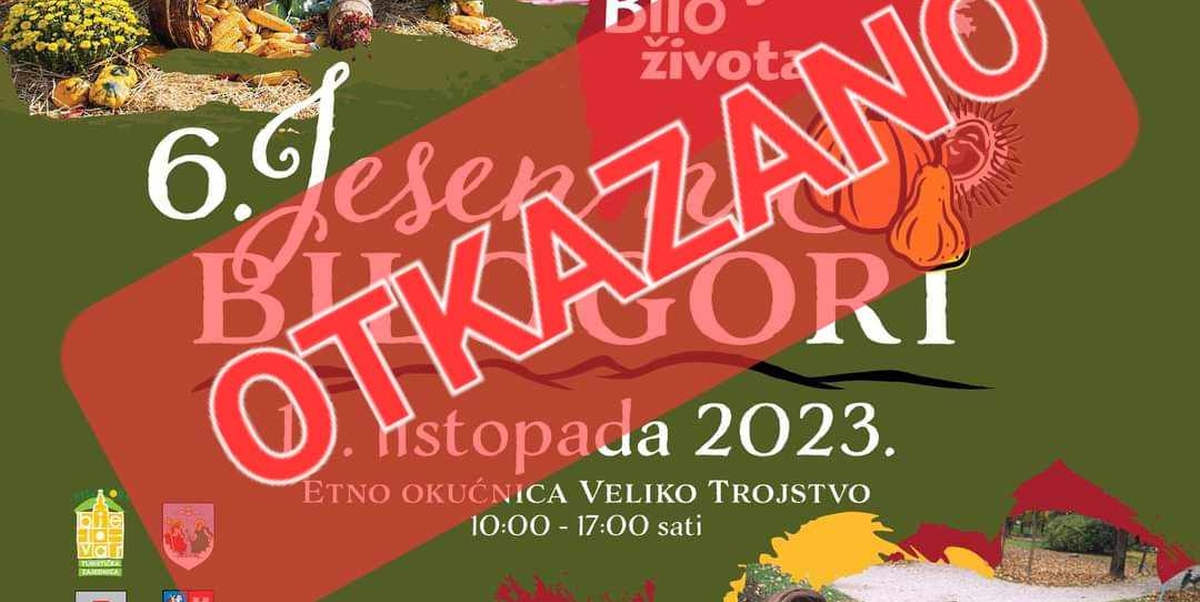 Otkazano šesto izdanje Bjelovarčanima neodoljive turističke manifestacije