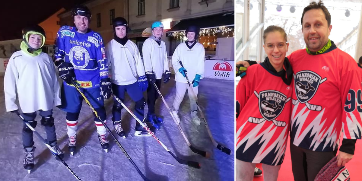 Dolaskom zime, bjelovarska hokejaška ekipa 'Panonski kitovi' dolazi na svoje! U timu i dvije djevojke