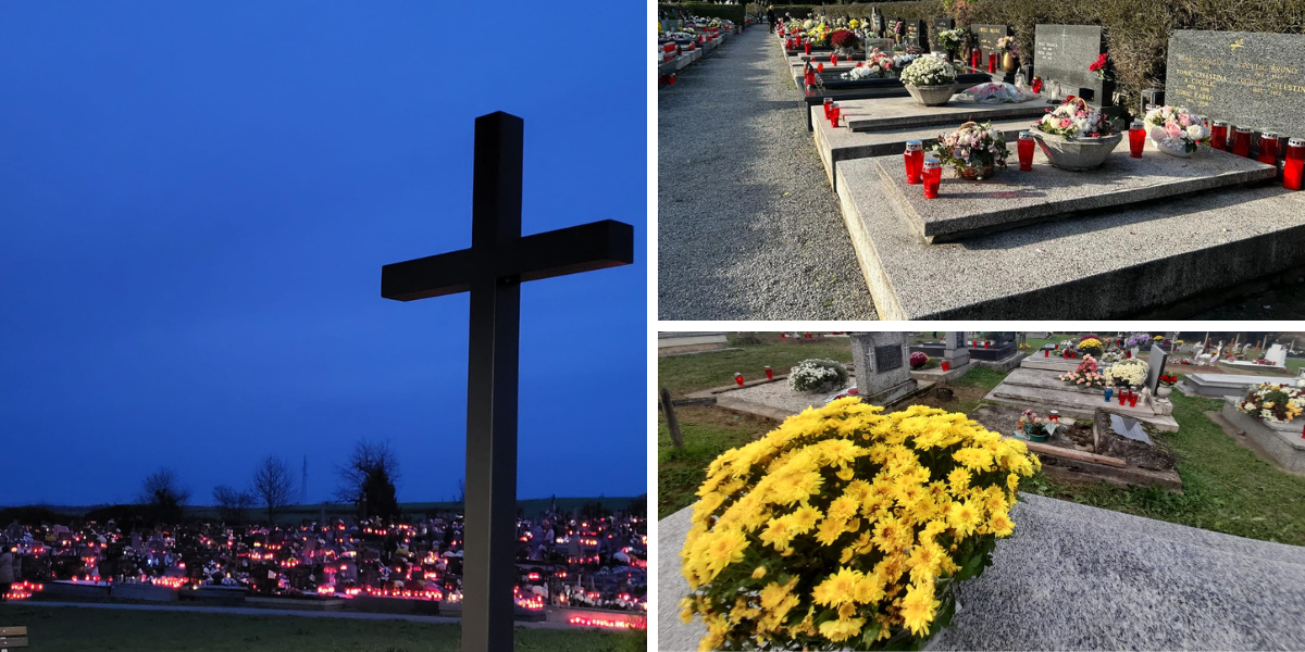 [FOTO] Evo kako je danas bilo na grobljima diljem Bjelovarsko-bilogorske županije i šire