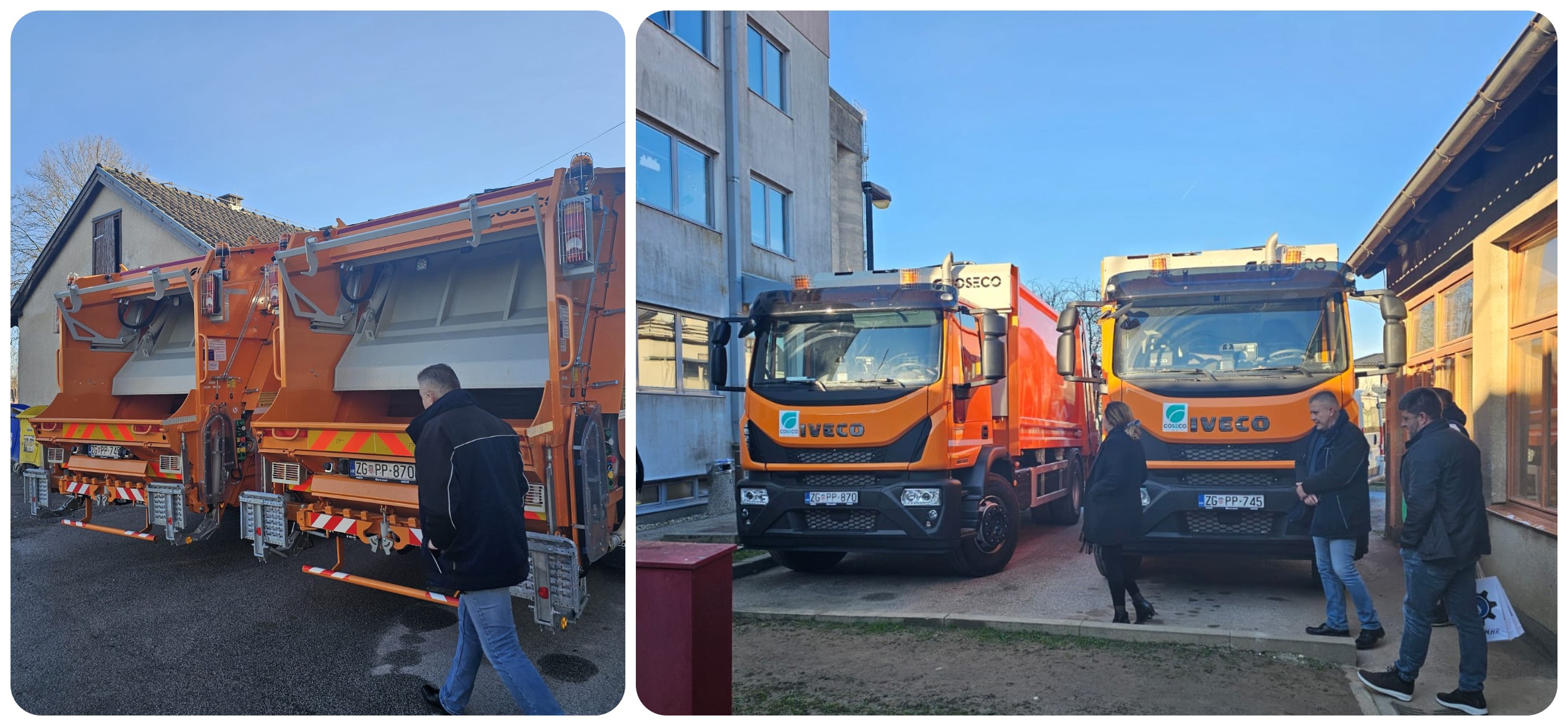[FOTO] Stigli novi kamioni za prikupljanje biootpada u Bjelovaru
