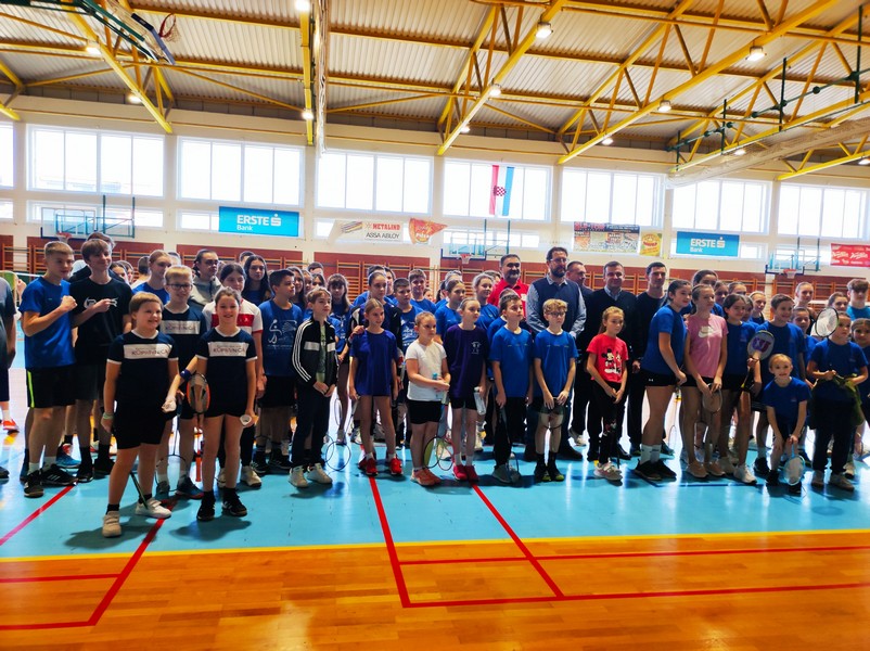 U Bjelovar stiglo 127 badmintonaša iz čitave zemlje