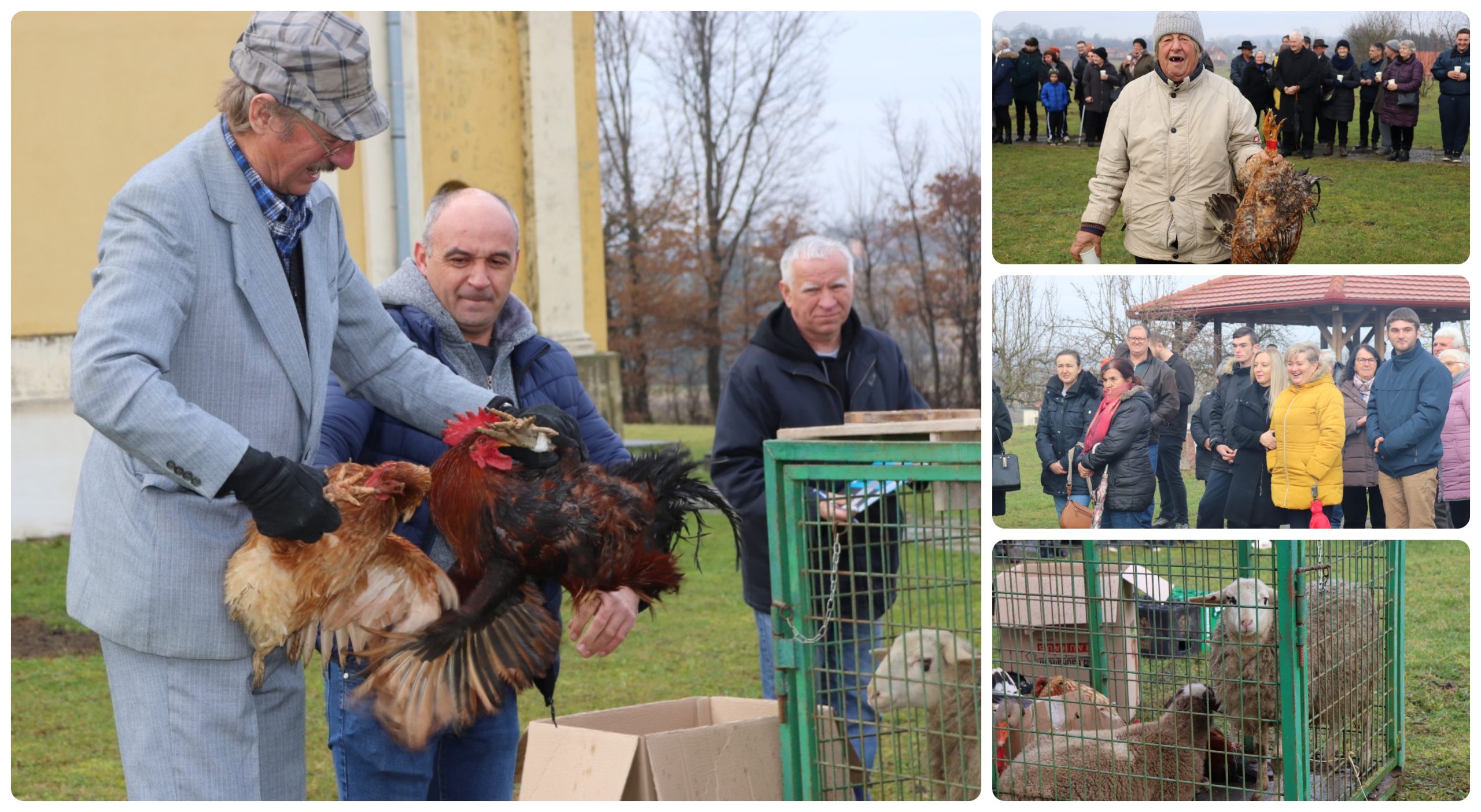 [FOTO] Licitacija životinja u Gaju uz blagoslov, misu i živopisnu ponudu