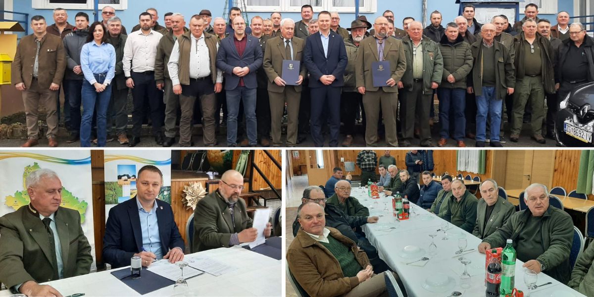 [FOTO] Potpisani ugovori: Županija za lovce osigurala više od 77 tisuća eura