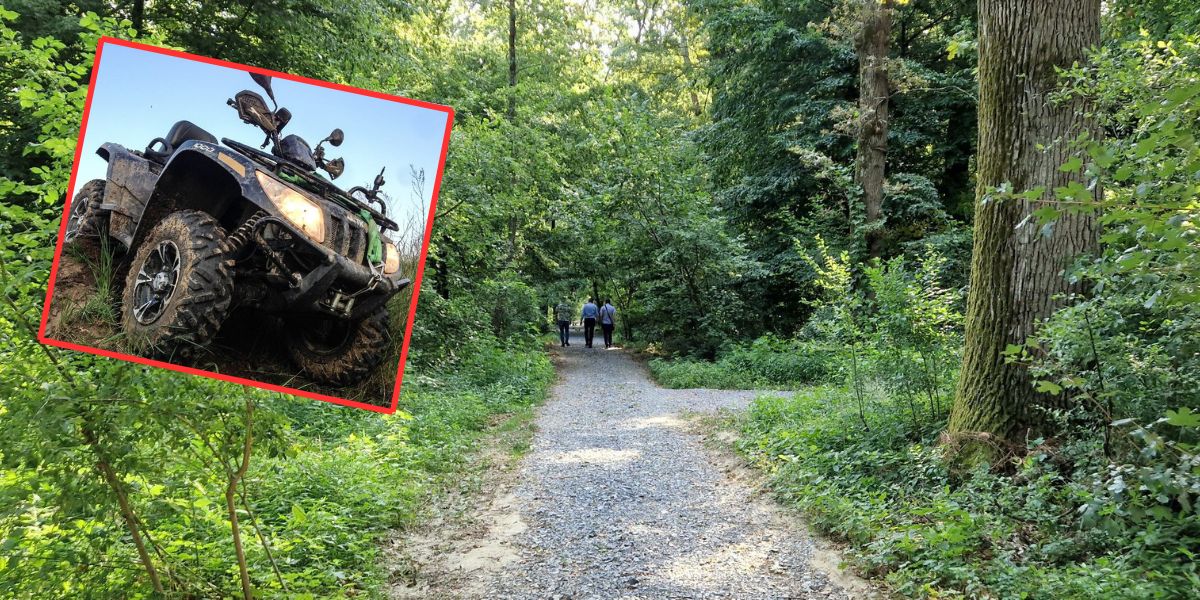 Poučna staza u Lugu počela služiti za divlje vožnje quadovima. Građani ogorčeni…