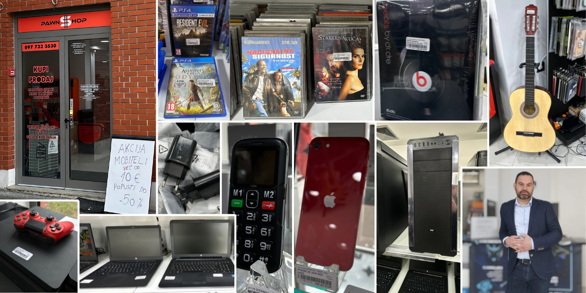 Pawn shop u Bjelovaru ima sve, od igle do lokomotive i baš sve između!