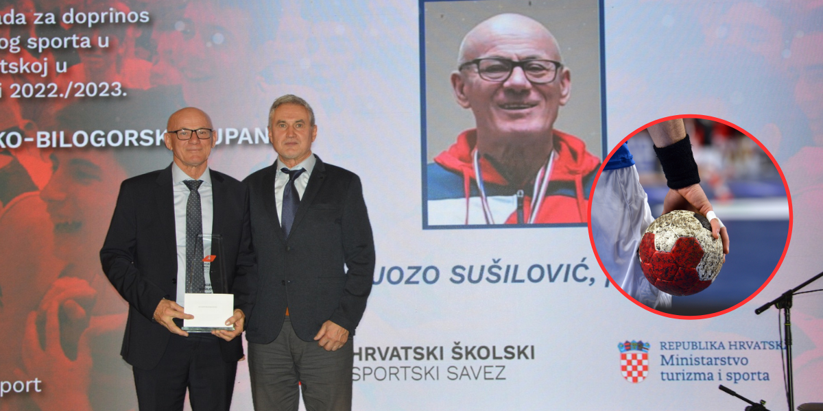 Nagrađeni profesor Sušilović: Rukomet je moj život, a sve se u mojoj obitelji planira po tome