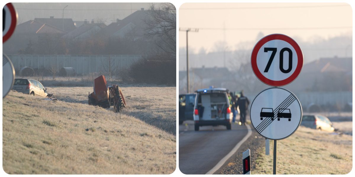 [FOTO] U Bjelovaru traktorist poginuo u prometnoj nesreći