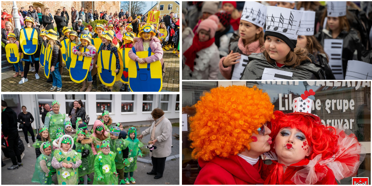 [FOTO] Maškare zavladale gradovima diljem BBŽ