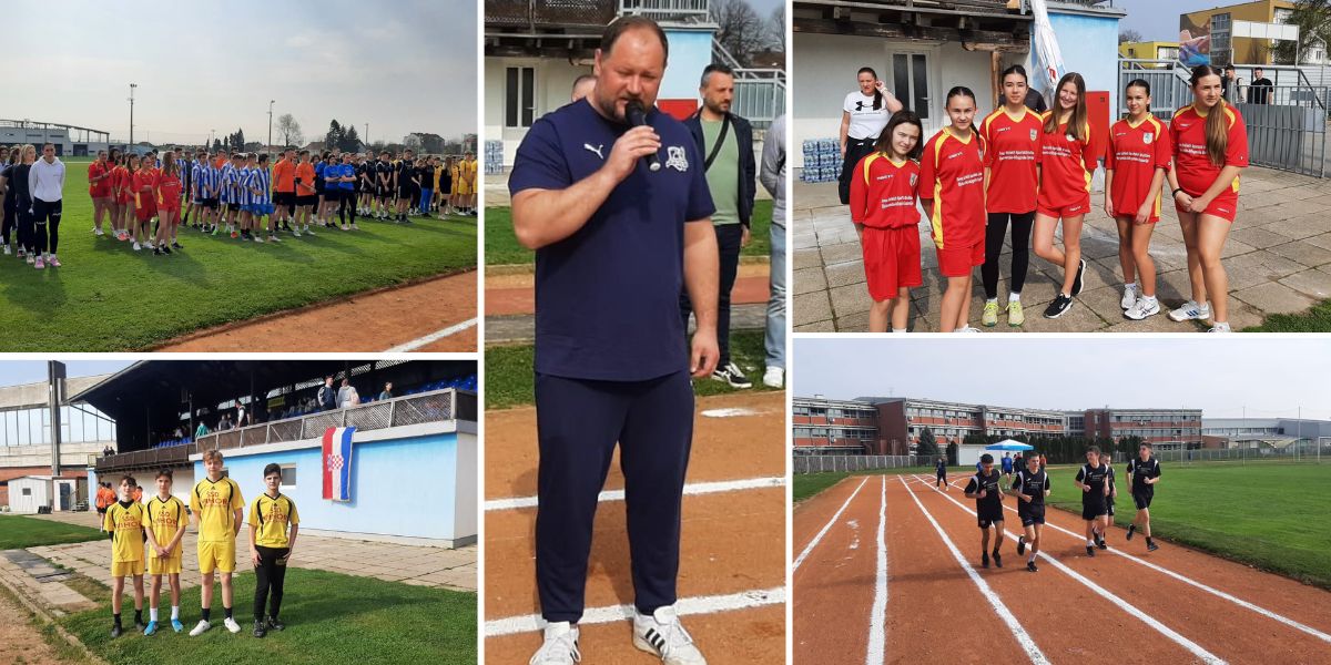 [FOTO] Županijska završnica u atletici okupila više od 200 učenika. Za nedjelju najavljeno povijesno natjecanje