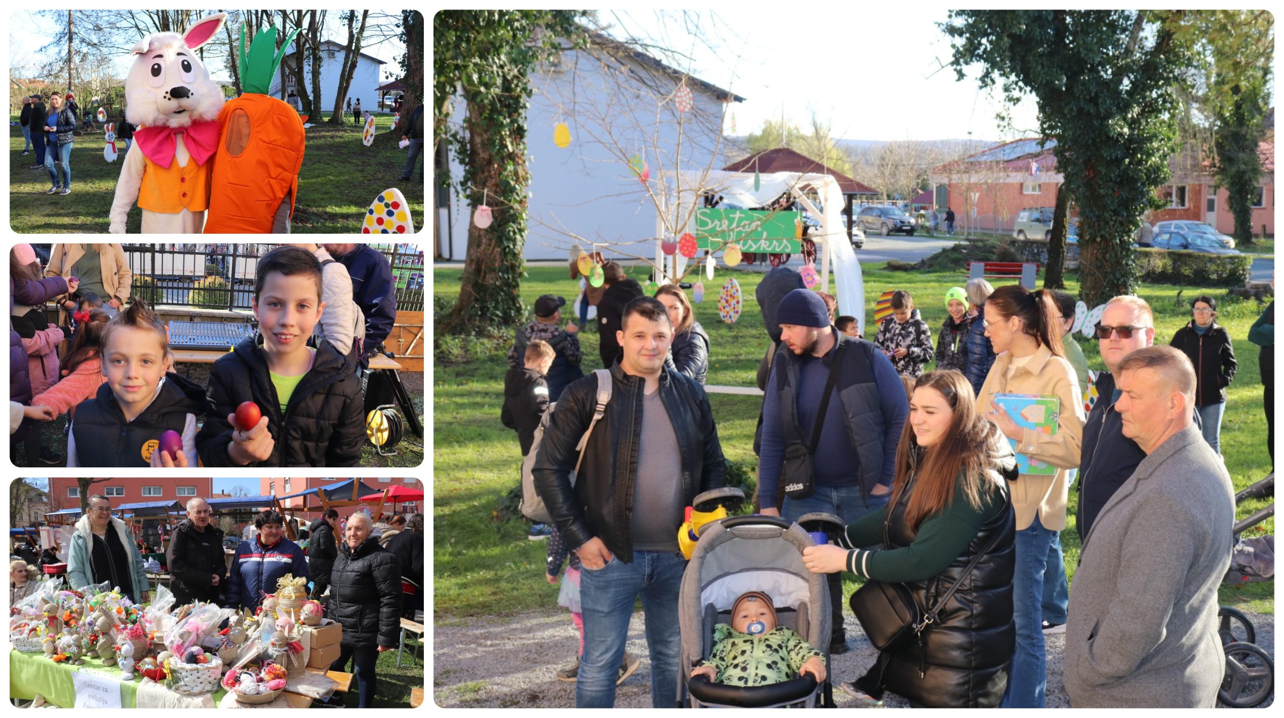 [FOTO] Građani uživali u Uskrsnom sajmu, Zekogradu i nastupu ansambla LADO