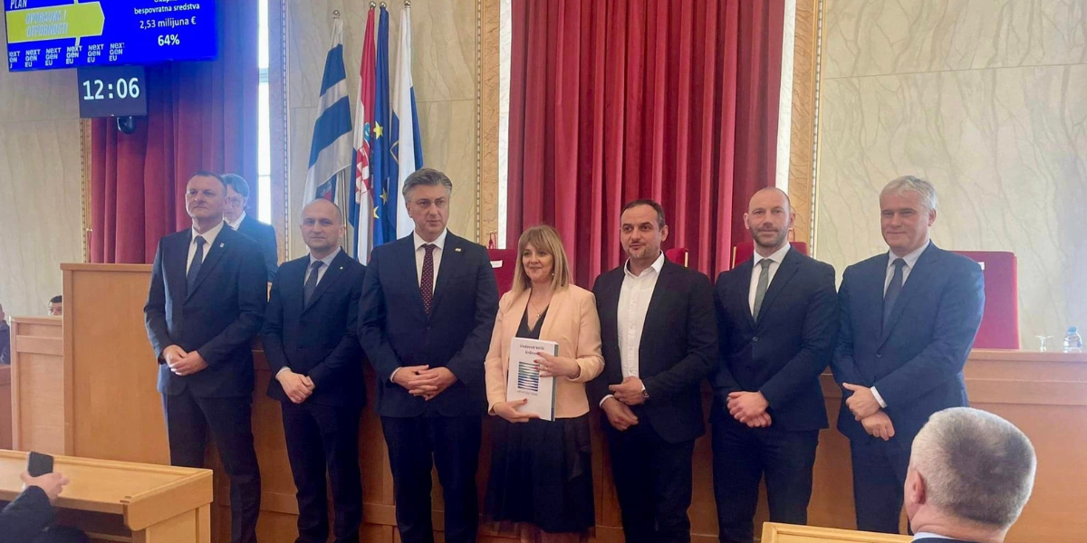 Općini Veliki Grđevac svečano dodijeljen ugovor za projekt kanalizacije