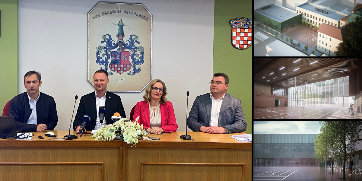 [FOTO/VIDEO] U Županiji i službeno predstavljen projekt gimnazijske sportske dvorane!