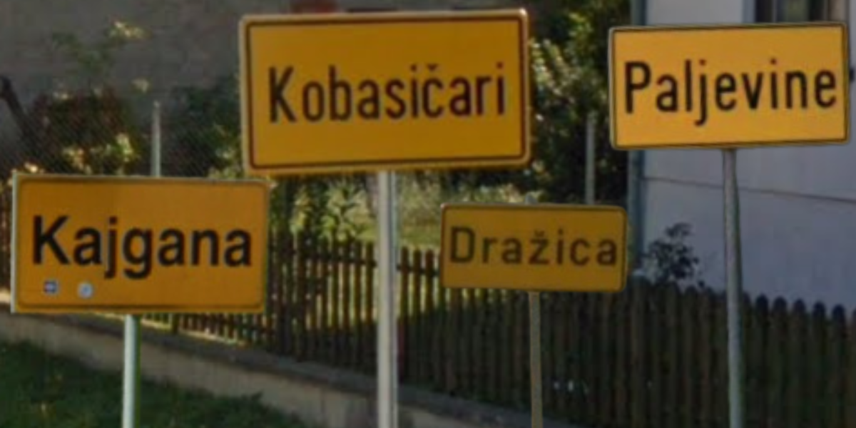 Kobasičari, Dražica, Kajgana: Evo neobičnih imena naselja u BBŽ-u...