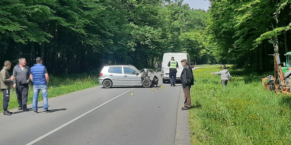 [FOTO] Težak sudar u Grubišnom Polju