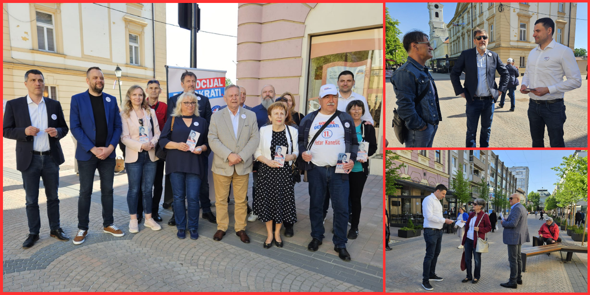 Socijaldemokrati u Bjelovaru predstavili svoj program i poručili: Naš ključ su ljudi...