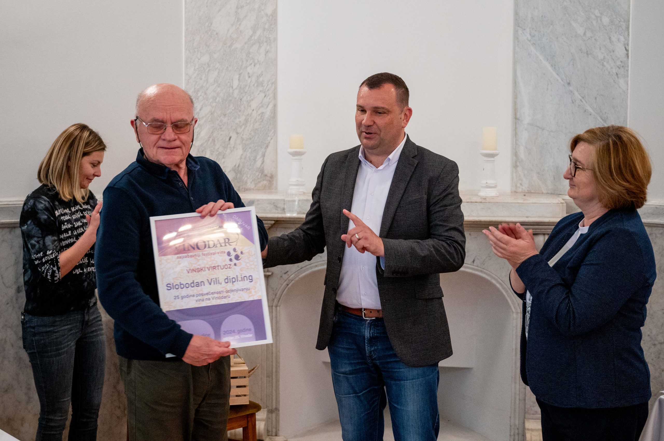 [FOTO] Svaka čast: Slobodan Vili 25. put sudjelovao u ocjenjivanju vina u sklopu Vinodara