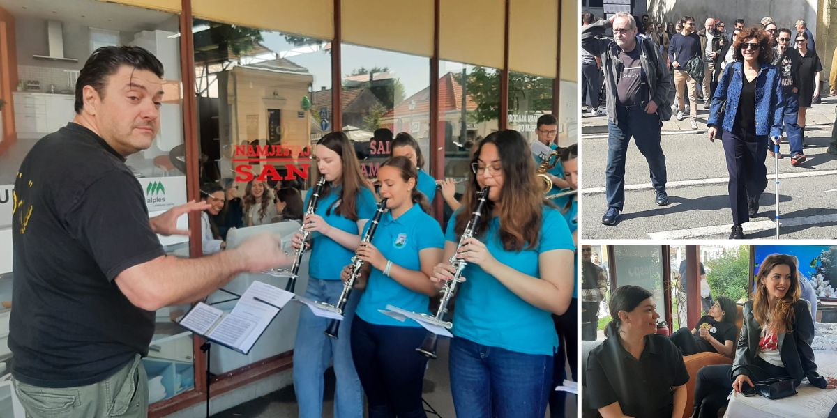 [FOTO/VIDEO] Izložba glumaca i kakav je Navojec dirigent orkestra?