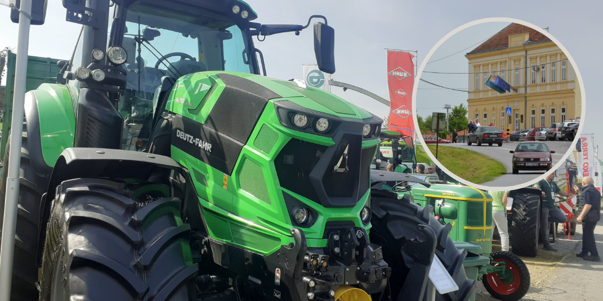 U Novoj Rači se održava organizirani tehnički pregled traktora