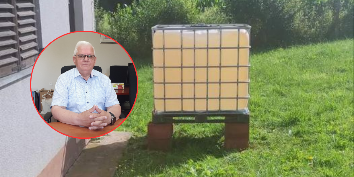 Končanica na groblje u Stražancu dopremila rezervoar s vodom