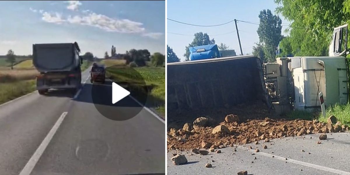 [VIDEO] Divljaci na cestama: Je li ovo teretno vozilo koje se jutros prevrnulo?