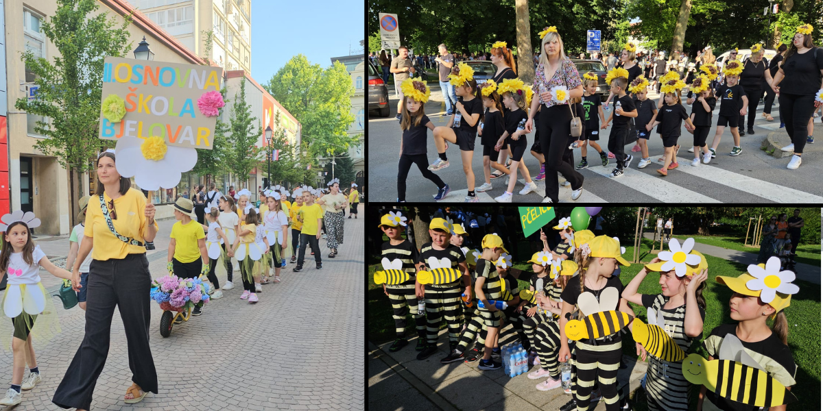 [FOTO/VIDEO] Mališani zašarenili grad! Ulicama prošao Cvjetni korzo