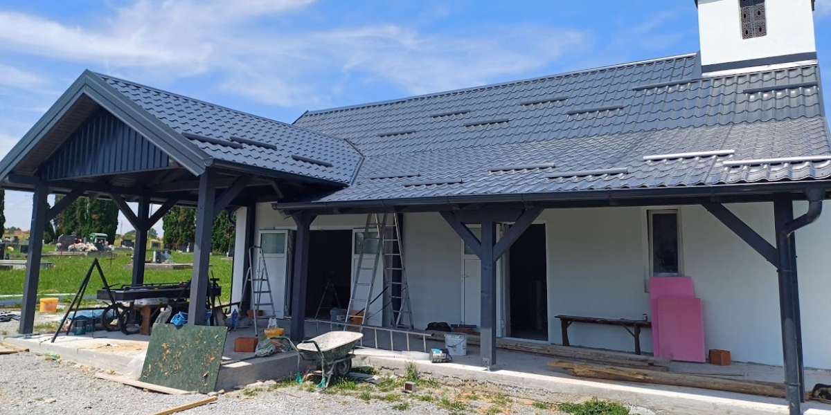 U garešničkom Uljaniku radi se na obnovi mjesnog doma i mrtvačnice