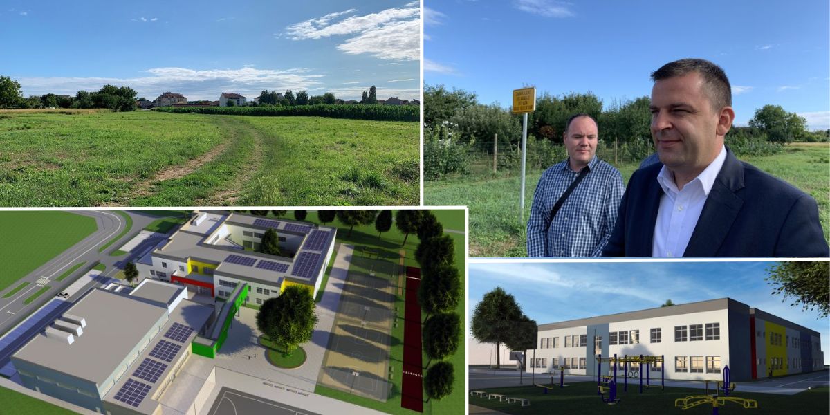 Nova škola na sjeveru grada vrijedna je više od 19 milijuna eura. Evo kada će biti završena...