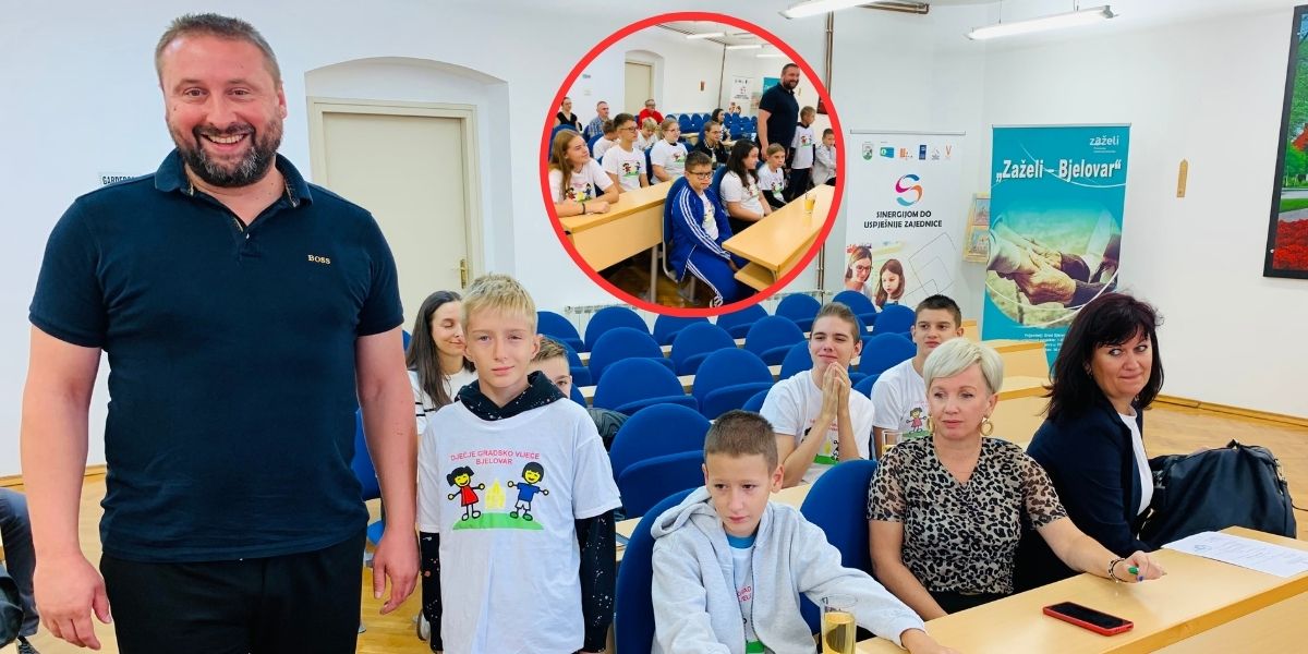 Okupili se mali gradski vijećnici, zamjeniku predložili izgradnju biciklističkih staza, poligona za mini golf, trgovačkog centra