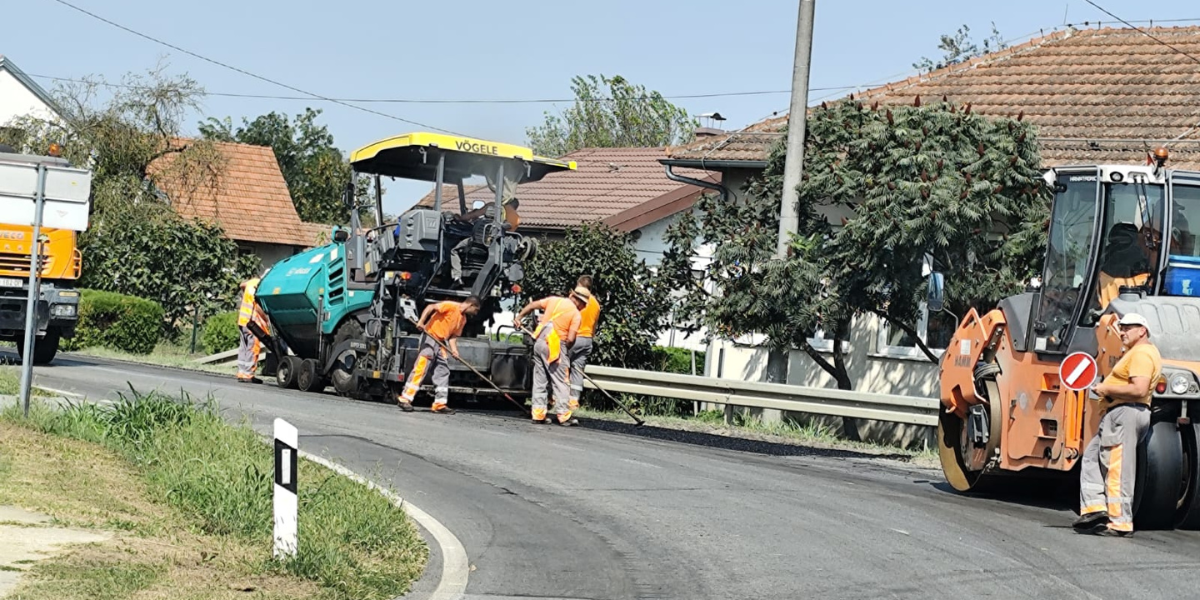 Oprez! U tijeku je krpanje ceste u Bulincu