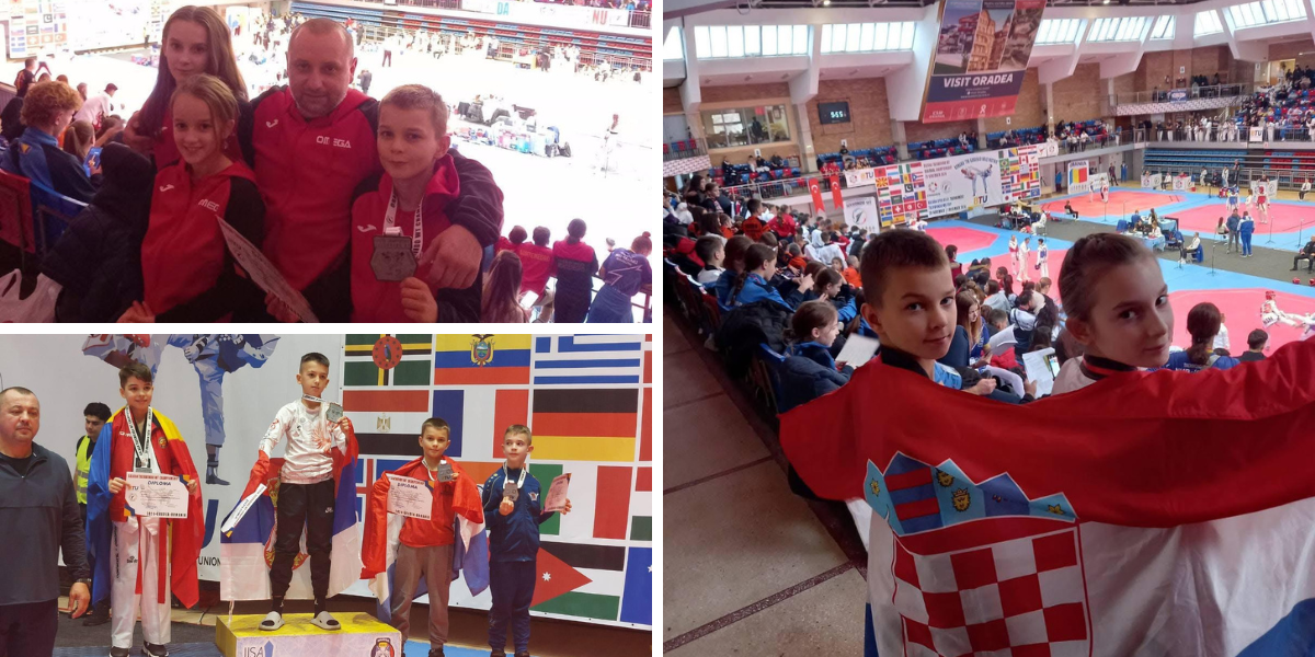 [FOTO] Prvenstvo Balkana u taekwondo-u: Naši Petar i Petra nastavili nizanje sjajnih rezultata