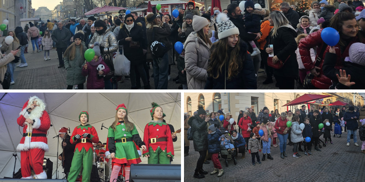 [FOTO I VIDEO] Klinci dočekali dječju Novu godinu, evo kako je u centru grada