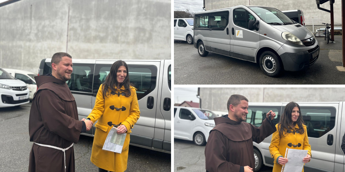 [FOTO] Caritas dobio novi kombi, doznali smo kamo će svako jutro ići po besplatne namirnice