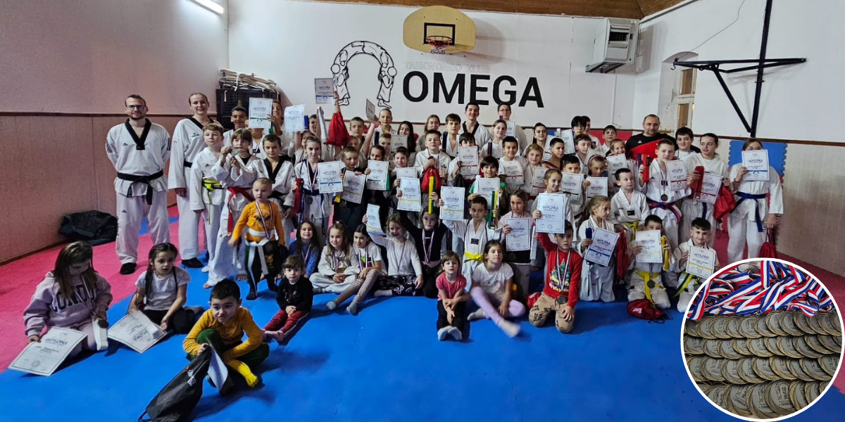 [FOTO] Šezdesetoro djece iz ovog Taekwondo kluba s ponosom je zaslužilo nove boje pojaseva