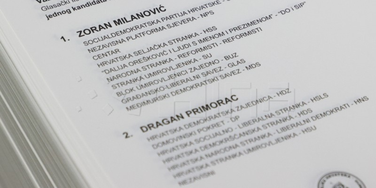 DIP: Obojica predsjedničkih kandidata prije roka dostavila izvješća o troškovima