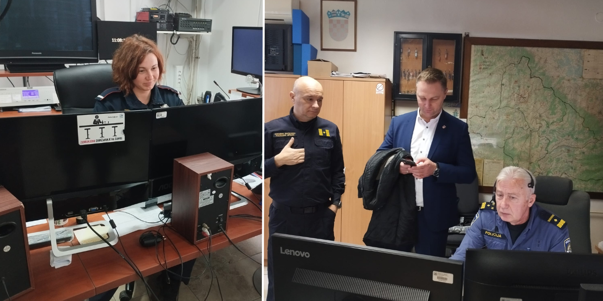 [FOTO] Vatreni doček: županijski policajci primili dojavu, a vatrogasci gasili dva požara