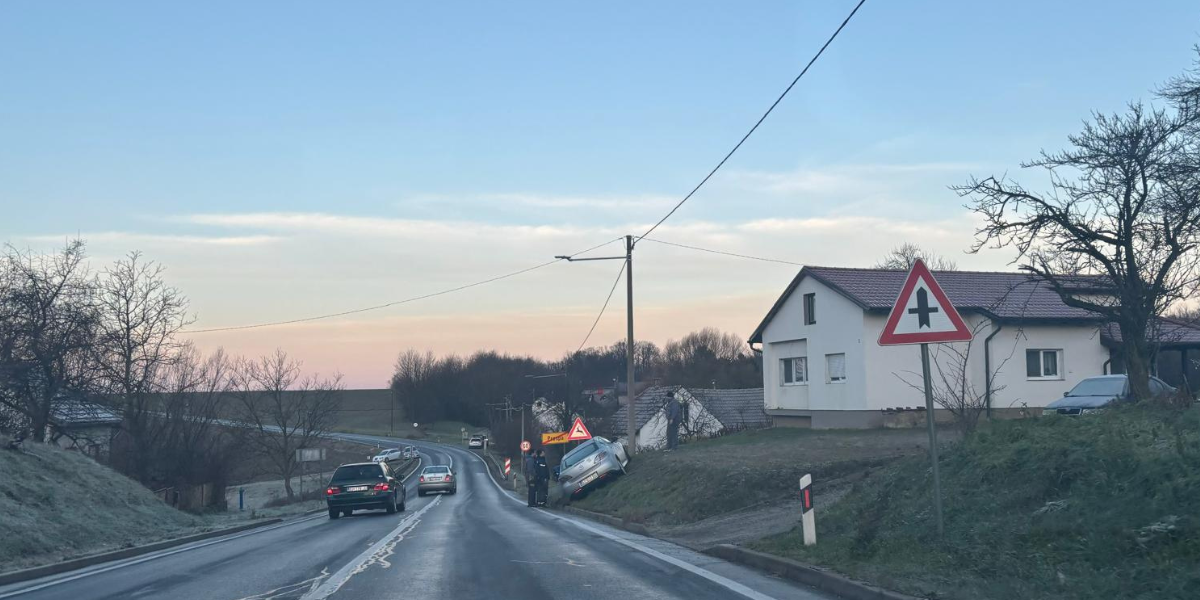 Poledica i skliske ceste uzimaju danak: Prometna nesreća nadomak grada