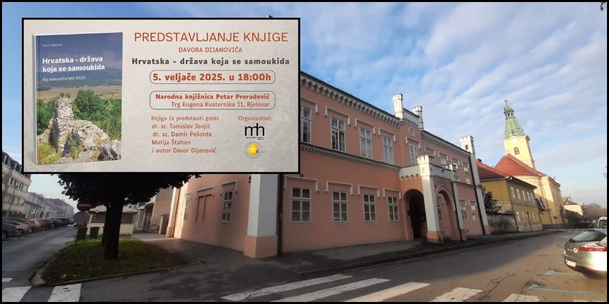 Poziv u knjižnicu: Domaći autor o slabostima hrvatskog društva i nedostacima države