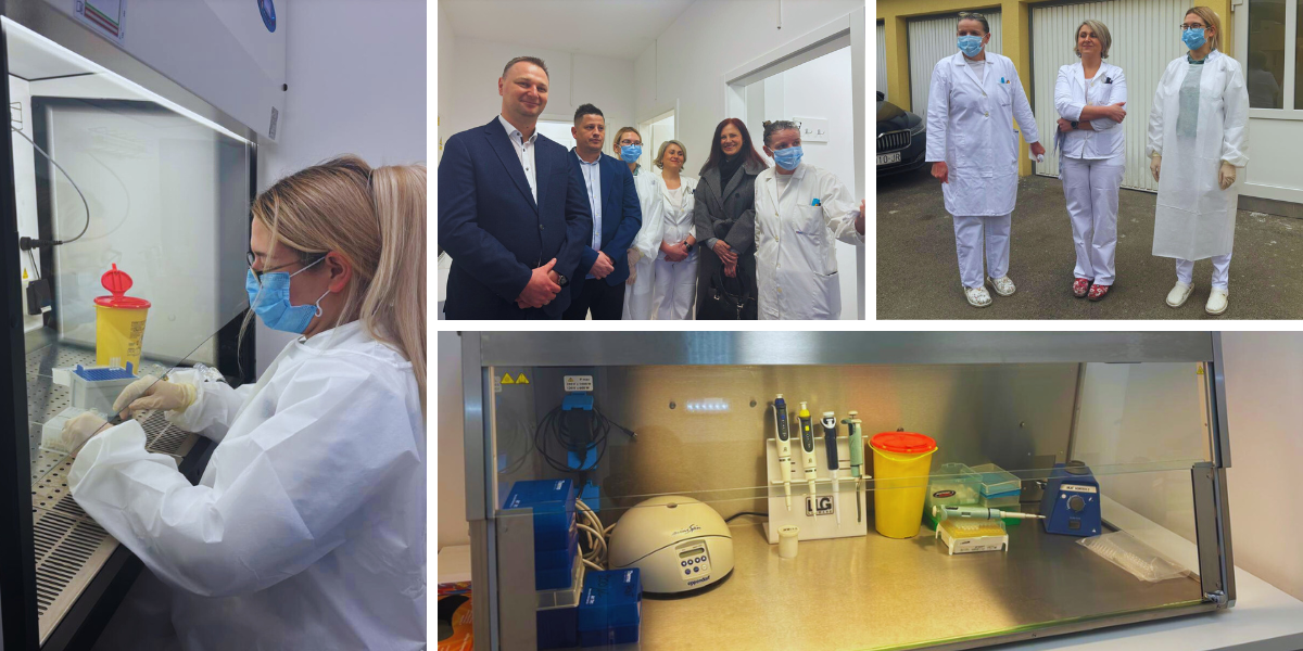[FOTO] Otvoren prvi molekularni laboratorij u županiji, doznali smo što to znači za pacijente