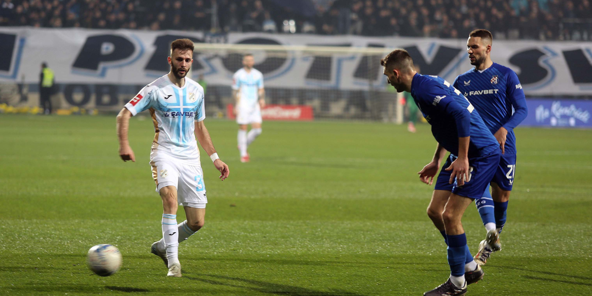 Rijeka dominirala nad Dinamom, težak poraz Plavih