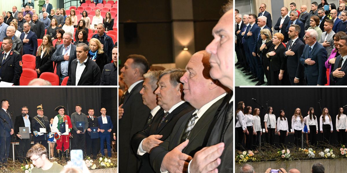 [FOTO] Dodijeljena javna gradska priznanja, na svečanoj sjednici najviše riječi o razvoju grada, ključnim projektima