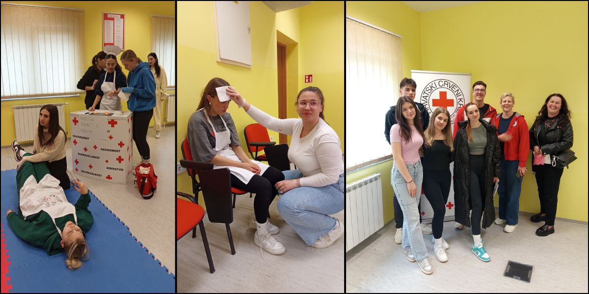 [FOTO] Na njih možemo računati: Srednjoškolci pokazali visoku razinu odgovornosti u kriznim situacijama