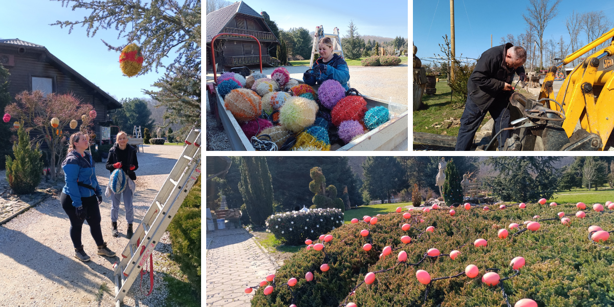 [FOTO] Bajkoviti Uskrs na najpoznatijem imanju u Hrvatskoj: Sve je spremno za svjetlucavu blagdansku priču