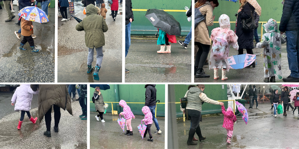 [FOTO] Kišna zabava na sajmu uz mokre, vesele i nezaustavljive male skakače