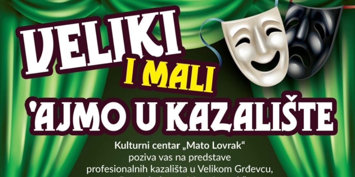 Kulturni centar priprema predstave za djecu i odrasle, program je fantastičan